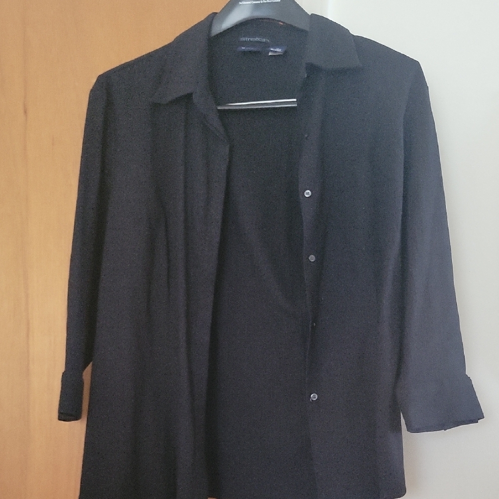 Black Women's Shirt by Jones New York